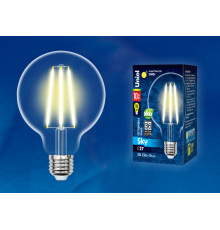 LED-G95-10W/3000K/E27/CL PLS02WH картон