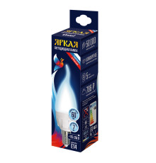 LED-CW37 7W/6500K/E14/FR PLP01WH