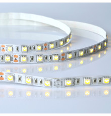 ULS-M25-5050-60LED/m-10mm-IP20-DC12V-14,4W/m-5M-3000K PROFI катушка в герметичной упаковке