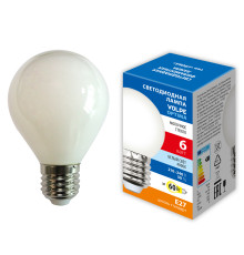 LED-G45-6W/4000K/E27/FR/SLF