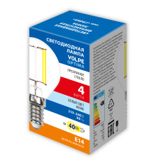 LED-G45-4W/4000K/E14/CL/SLF
