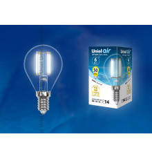 LED-G45-6W/NW/E14/CL GLA01TR картон