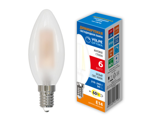 LED-C35-6W/4000K/E14/FR/DIM/SLF