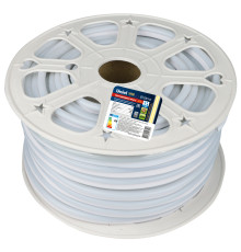 ULS-N21-2835-120LED/m-8mm-IP67-220V-8W/m-50M-YELLOW бобина