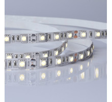 ULS-M25-5050-60LED/m-10mm-IP20-DC12V-14,4W/m-5M-4000K PROFI катушка в герметичной упаковке