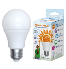 LED-A60-9W/4000K/E27/FR/RA95 PLK01WH