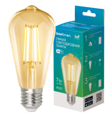 LED-ST64-7W/SW/E27/230V/WF GLS82GO