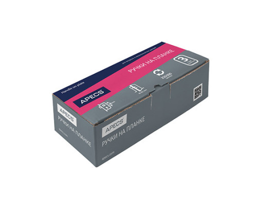Ручки на планке Apecs HP-80.1923-C-CR-R