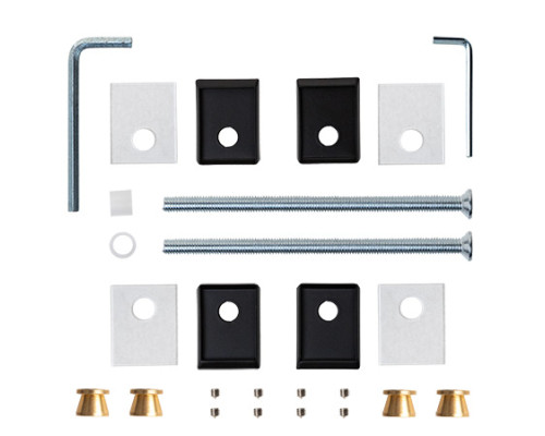 Ручки-скобы Apecs Square HC-0902-40*20/1000-INOX/304-BLM (Q45)