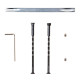Ручки на планке Vanger HP-85.1823-BLM