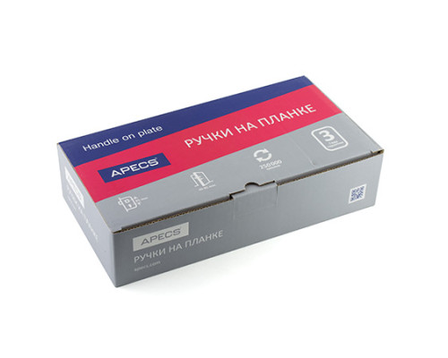 Ручки на планке Apecs HP-85.0423-BLM