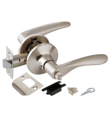 Ручка Punto (Пунто) защелка DK620 SN-BK (6020 SN-B) (фик.) мат. никель 