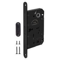 Магнитная Armadillo (Армадилло) защелка WC с ответной планкой GRAVITY G01.196.50.96 BL черный 