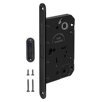 Магнитная Armadillo (Армадилло) защелка WC с ответной планкой GRAVITY G01.196.50.96 BL черный 