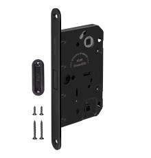 Магнитная Armadillo (Армадилло) защелка WC с ответной планкой GRAVITY G01.196.50.96 BL черный 