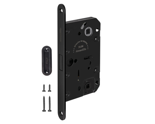 Магнитная Armadillo (Армадилло) защелка WC с ответной планкой GRAVITY G01.196.50.96 BL черный