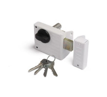 Замок Zenit (Зенит) накладной ЗН1-2.1 (белый) 