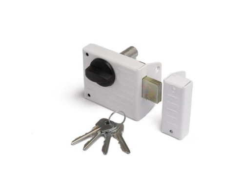 Замок Zenit (Зенит) накладной ЗН1-2.1 (белый)