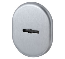 Декоративная накладка Armadillo (Армадилло) на сувальдный замок со шторкой PS-DEC CT (ATC Protector 1) SC-14 Матовый хром 