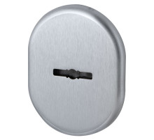 Декоративная накладка Armadillo (Армадилло) на сувальдный замок со шторкой PS-DEC CT (ATC Protector 1) SC-14 Матовый хром 