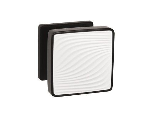 Ручка Punto (Пунто) раздельная K.EST.Q52.GIPNOZ BL/WH-24 черный/белый