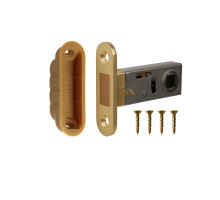 Защелка Punto (Пунто) врезная магнитная ML50-8 SSG-39 сатин.золото 