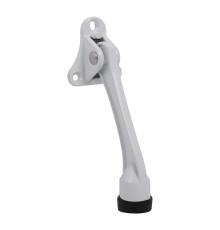 Упор Fuaro (Фуаро) дверной напольный STOPPER-100 WH (белый) козья ножка 