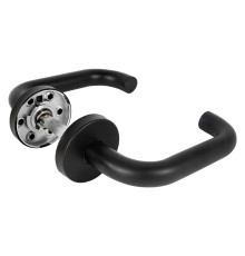 Ручка Fuaro (Фуаро) раздельная R.DSS201-0203/19 (8х110 мм) (INOX 201) BLACK 