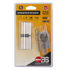 Цилиндровый Kale kilit (Кале килит) механизм 164 OBS SNE/80 (35+10+35) mm никель 5 кл. new 