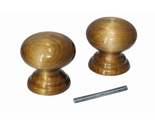 Ручка-кнопка veles (ВЕЛЕС) Дуб