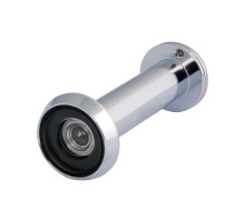 Глазок Fuaro (Фуаро) дверной, оптика пластик DV-LUX 4/110-70/Z (VIEWER 4 DVZ_LUX) CP хром 