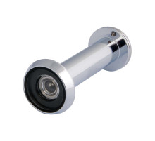 Глазок Fuaro (Фуаро) дверной, оптика пластик DV-LUX 4/110-70/Z (VIEWER 4 DVZ_LUX) CP хром 