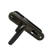 Ручка дверная Absolyute (Абсолют) на планке РФ1-55.08 (бронза) 