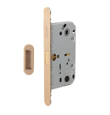 Магнитная Armadillo (Армадилло) защелка WC с ответной планкой GRAVITY.PRO G01.196.50.96 FSG флорентийское золото 