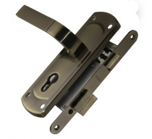 Корпус замка Punto (Пунто) с ручкой LOCKSET25.ORION.5558-1 (KIT P25 5558 ORION) AB бронза 