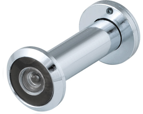 Глазок Fuaro (Фуаро) дверной, оптика пластик DV 3/90-55/S (VIEWER 3 DVS) CP хром