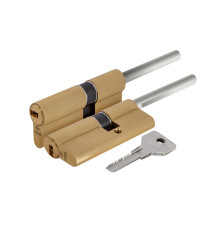 Цилиндровый механизм Cisa (Чиза) под вертушку (дл. шток) ASIX OE307-81.00 (65 мм/30+10+25), ЛАТУНЬ 