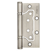 Петля Punto (Пунто) универсальная без врезки IN4200W PN (200-2B 100x2,5) мат. никель 