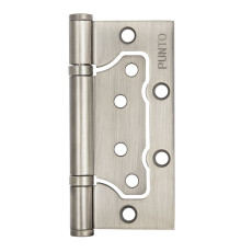 Петля Punto (Пунто) универсальная без врезки IN4200W PN (200-2B 100x2,5) мат. никель 