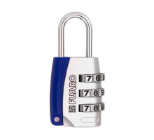 Замок Fuaro (Фуаро) кодовый PLZ-TRAVEL-2703H CODE (PLZ-27-03H) /блистер 