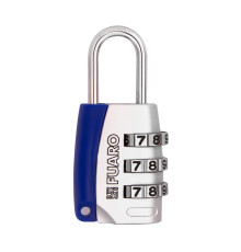 Замок Fuaro (Фуаро) кодовый PLZ-TRAVEL-2703H CODE (PLZ-27-03H) /блистер 