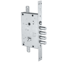 Замок Cisa (Чиза) врезной сувальдный с защёлкой NEW CAMBIO FACILE 57.685.48 (тех. упаковка), ключ 64 мм 