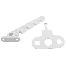 Ограничитель skobis (СКОБИС) оконный (пластик) белый 