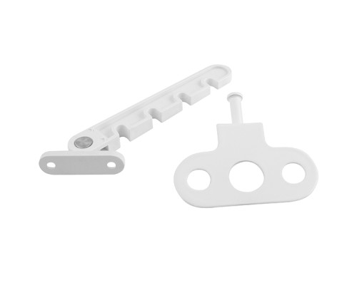 Ограничитель skobis (СКОБИС) оконный (пластик) белый