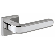 Ручка Fuaro (Фуаро) раздельная K.DM51.NEO (NEO DM) CP/WH-19 хром/белый 