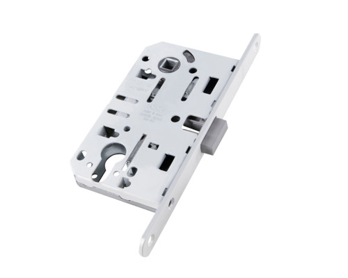 Корпус AGB (АГБ) врезного замка магнитный под цилиндр MEDIANA POLARIS B06103.50.FM (белый)