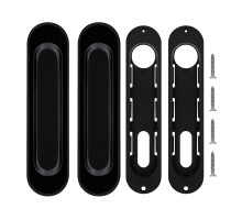 Ручка Punto (Пунто) для раздвижных дверей SH.SL152.010 (Soft LINE SL-010) BL черный 