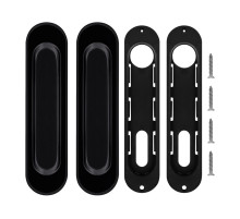 Ручка Punto (Пунто) для раздвижных дверей SH.SL152.010 (Soft LINE SL-010) BL черный 