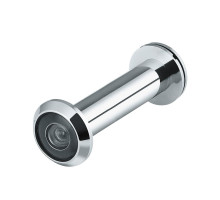 Глазок Ajax (Аякс) дверной, оптика пластик DV-4/70-125 CP хром (кратно коробке 30 шт) 