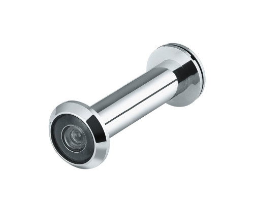 Глазок Ajax (Аякс) дверной, оптика пластик DV-4/70-125 CP хром (кратно коробке 30 шт)